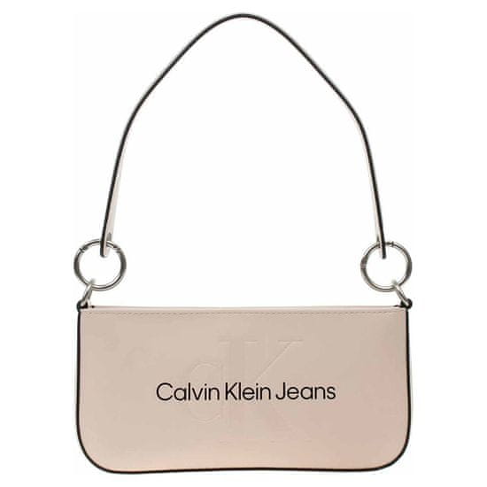 Calvin Klein Kabelky elegantné krémová K60K610679TGE