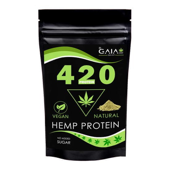 GaiaHemp 420 Konopný proteín / PURE NATURAL 500g.