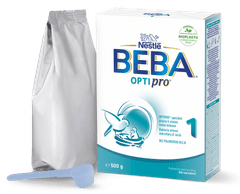 BEBA OPTIPRO 1 počiatočné dojčenské mlieko, 6x500 g