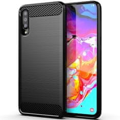 FORCELL Obal / kryt pre Samsung Galaxy A70 čierny - Forcell CARBON