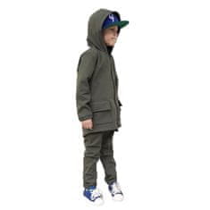 MOONRISE Fashion Detská softshell bunda - look up at the stars khaki, 152