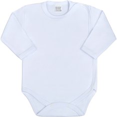 NEW BABY Dojčenské body celorozopínacie New Baby Classic biele 50