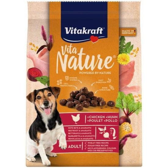 Vitakraft Vita Nature Suché Krmivo Pre Psov S Kuracím Mäsom 7 Kg