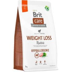 Brit Care Hypoalergénne Chudnutie Králik 3kg