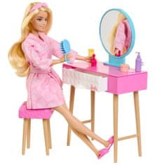 Mattel Barbie Spálňa s bábikou HPT55