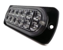 motoLEDy Zadné svetlo 12 LED silné 12V-24V malé Červená