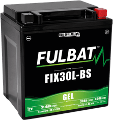 Fulbat Gélový akumulátor FIX30L-BS GEL