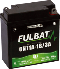 Fulbat Gélový akumulátor 6N11A-1B/3A GEL