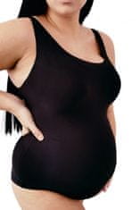 Julimex Dámske tehotenské prádlo + Nadkolienky Gatta Calzino Strech, čierna, UNIVERZáLNA