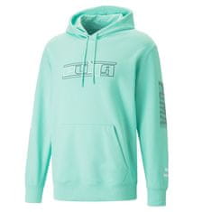 Puma Mikina pastelová zelená 170 - 175 cm/S Swxp Graphic Hoodie