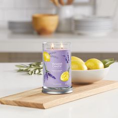 Yankee Candle Vonná sviečka Signature Tumbler in glass large Lemon Lavender 567 g