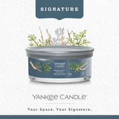 Yankee Candle Vonná sviečka Signature Tumbler 5 knôtov Bayside Cedar 340 g