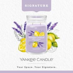 Yankee Candle Vonná sviečka Signature in glass large Lemon Lavender 567 g