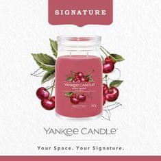 Yankee Candle Vonná sviečka Signature in glass large Black Cherry 567 g