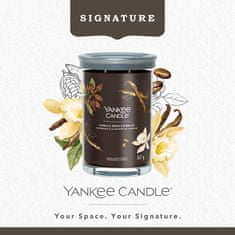 Yankee Candle Vonná sviečka Signature Tumbler in glass large Vanilla Bean Espresso 567g