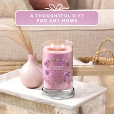 Yankee Candle Vonná sviečka Signature Tumbler in glass large Wild Orchid 567g