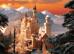 Trefl puzzle Zámok Neuschwanstein v zime 3000 dielikov