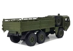 Lean-toys Vojenské auto na diaľkové ovládanie 47 cm Transporter Terrain 6 kolies R/C