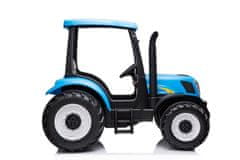 Lean-toys Traktor New Holland A011 Blue 2X200W na batérie