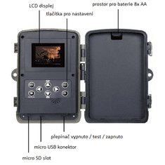 BRAUN Fotopasca Scouting Cam Black575, 5 MPx, IR 940 nm, micro SD