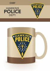 Stranger Things Hrnek 320 ml - Hawking Police