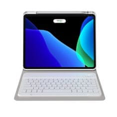 shumee Puzdro s klávesnicou pre iPad Pro 11'' 2018-2021 Brilliance white