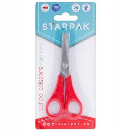 STARPAK Kovové nožnice pre pravákov 13,5 cm