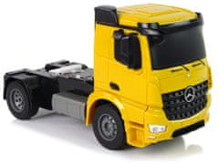 Lean-toys Veľký nákladný automobil R/C Mercedes Arocs žltý 1:20 Dĺžka 103 cm