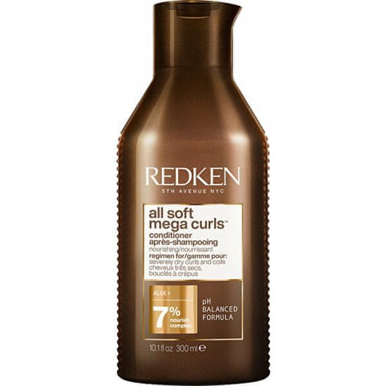 Redken Kondicionér pre suché kučeravé a vlnité vlasy All Soft Mega Curl s (Conditioner)