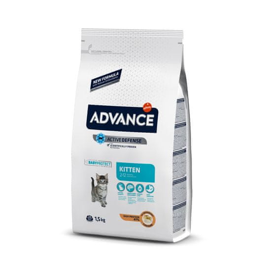 Advance Kitten - Suché Krmivo Pre Mačiatka 1,5 Kg