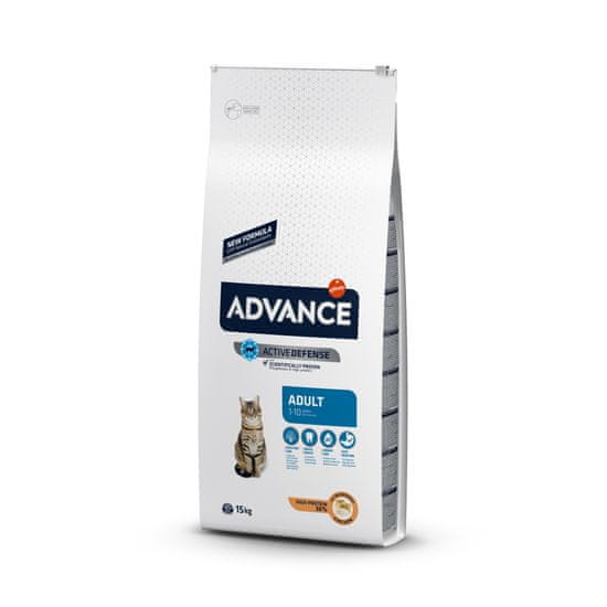 Advance Adult Chicken & Rice - Suché Krmivo S Kuracím Mäsom Pre Mačky 15kg