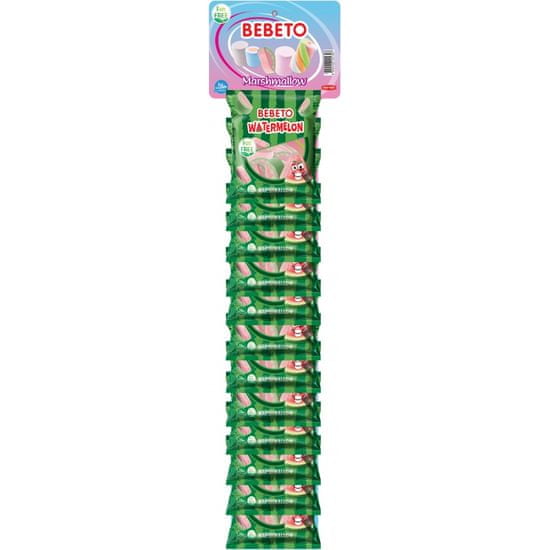 Bebeto   marshmallow Meloun 60g 12 ks