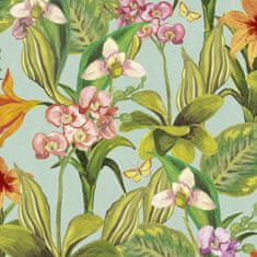 Decoprint BR24080 Kvetinová vliesová tapeta Orchidey, rozmery 0,53 x 10,05 m