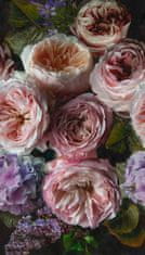 Obrazová vliesová tapeta Romantické kvety A52101, 159 x 280 cm, One roll, one motif