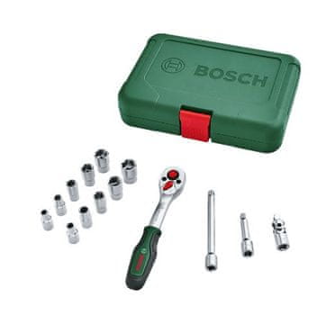 Bosch sada nástrčných hlavíc 14dielna 1/4 s pohonom (1.600.A02.BY0)