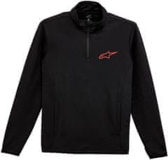 Alpinestars mikina MISSION V2 MIDLAYER Half Zip čierna XL