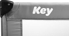 Caretero Cestovní postýlka CARETERO Key graphite