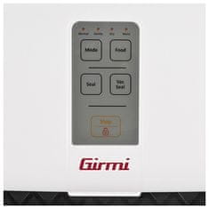 Girmi VT5101 Vacuum sealer 110W, 600mBar, VT5101 Vacuum sealer 110W, 600mBar