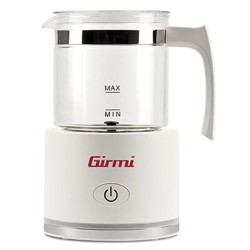 Girmi Napeňovač mlieka , ML7001, 250 ml, 3 funkcie, magnetický šľahač, 600 W