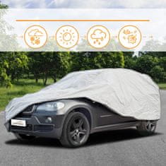 J&J Automotive Autoplachta do každého počasia s UV ochranou, Vodotesná pre Renault Scenic mk2