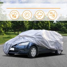 J&J Automotive Autoplachta do každého počasia s UV ochranou, Vodotesná pre Volvo S70