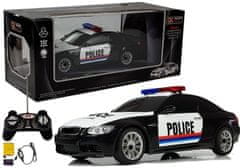Mamido Elektrické autíčko na diaľkové ovládanie Polícia 1:18 R/C