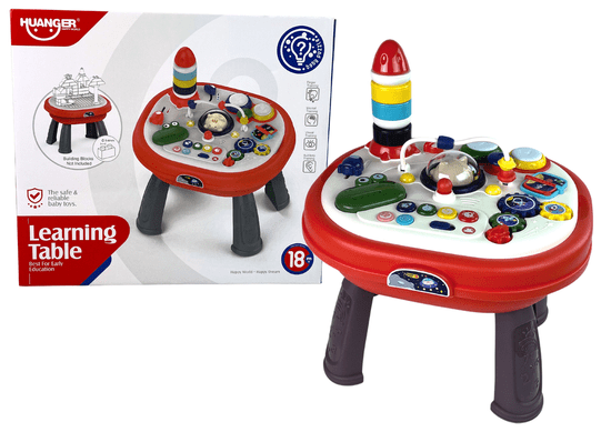Lean-toys Interaktívny vzdelávací stôl pre batoľatá Cosmos