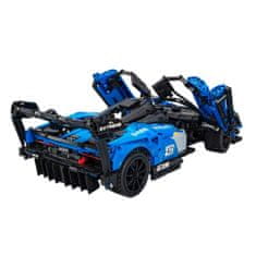 Lean-toys CADA Stavebnice Športové auto R/C Dark Knight GTR 2088 Prvky