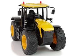 Lean-toys Obrovský JCB diaľkovo ovládaný R/C LED traktor 1:16
