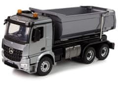 Lean-toys Mercedes Arocs Kovový sklápač R/C aplikácia E590-003