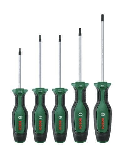 Bosch sada skrutkovačov Torx 5 ks (1.600.A02.BX6)