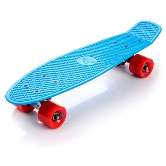 Meteor Pennyboard 23690 petrolejový - červený