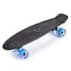 Meteor Pennyboard 23896 Black s LED kolieskami