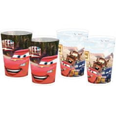 Disney Cars poháre 300 ml 4 kusy